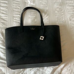 Large black Kate spade tote